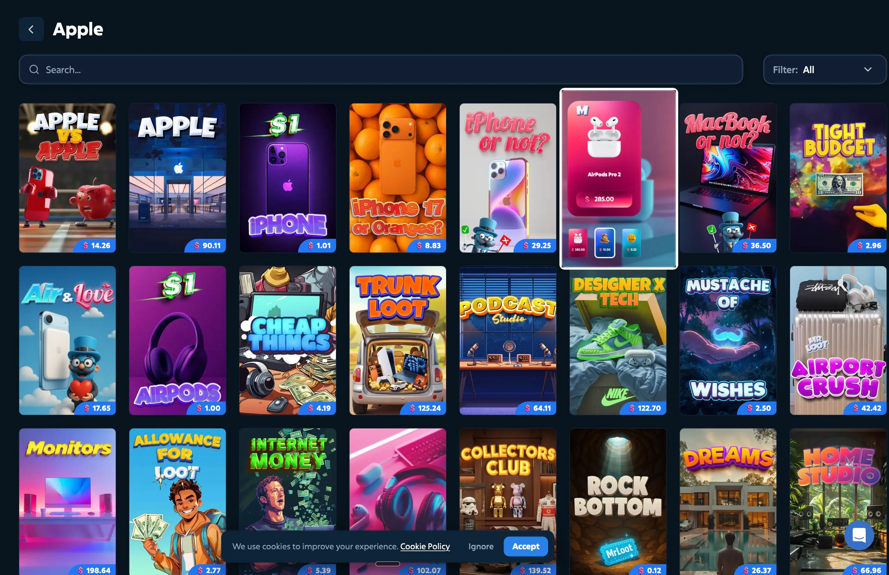 mrloot.com — Opening boxes in the wild